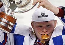 Финал молодежного чемпионата мира по хоккею. Фото Reuters