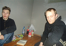 Марат Салахиев и Дмитрий Андрианов. Фото Анны Каретниковой (http://may-antiwar.livejournal.com/)