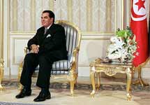 Зин эль-Абидин Бен Али, бывший президент Туниса. Фото Le Monde