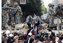Массовые беспорядки в Египте. Фото с сайта www.podrobnosti.ua