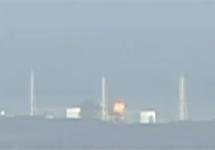 Второй взрыв на АЭС "Фукусима-1". Кадр BBC