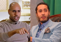 Сейф аль-Ислам и Саади Каддафи. Коллаж Граней.Ру