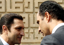 Алаа и Гамаль Мубарак. Фото с сайта azannews.com