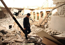 Триполи после авиаудара. Фото с сайта  www.globallookpress.com 