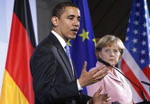 Барак Обама и Ангела Меркель. Фото с сайта www.cibcgroup.com