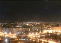 Вид на ночной Минск. Фото с сайта chinacar-club.ru