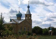 Свято-Успенская церковь в поселке Шербакуль. Фото пользователя Vitalij Matlahov с сайта panoramio.com