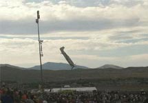 Падение самолета на авиашоу Reno Air Race в Неваде. Фото Reno Gazette-Journal