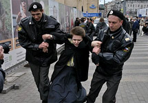 Задержания на Триумфальной. Фото Ю.Суетина/kvazistat.livejournal.com