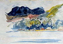 Картина "Таитянский пейзаж". Фото АР