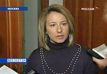 Наталья Тимакова. Кадр телеканала "Россия"