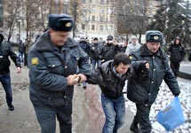 Задержание Александра Блинова. Фото Юрия Суетина (http://kvazistat.livejournal.com)