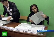Выборы в Южной Осетии. Кадр НТВ