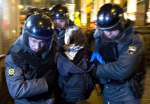 Задержания на Триумфальной 04.12.2011. Фото Е.Михеевой/Грани.Ру