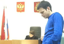 Илья Яшин в Тверском мировом суде 06.12.2011