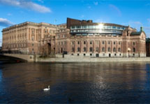 Шведский парламент. Фото: thomaswhite.com