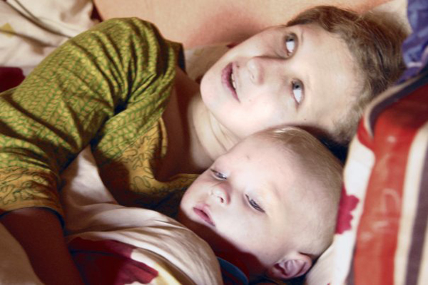 Мария Алехина с сыном Филиппом. Фото из Живого журнала Ярослава Никитенко