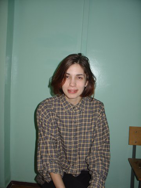 Надежда Толоконникова после 11 дней голодовки. Фото из Живого журнала Ярослава Никитенко