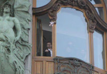 Дуров развлекается. Фото с сайта http://www.facebookru.com
