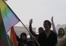"Марш равенства"-2012. Кадр Грани-ТВ