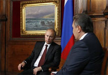Владимир Путин и Виктор Янукович. Фото пресс-службы Кремля