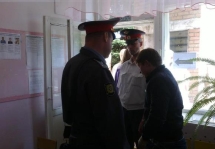 Задержание на выборах в Касимове. Фото: Олег Владимиров в facebook.com