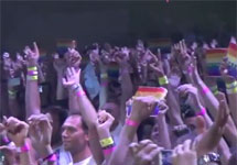 На концерте Мадонны в Петербурге. Кадр видеоролика с официальной страницы