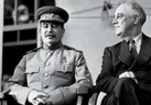 Сталин и Рузвельт в Ялте