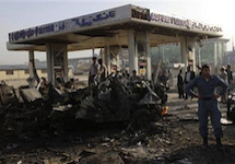 После взрыва в Кабуле. Фото с сайта firstnews.ru