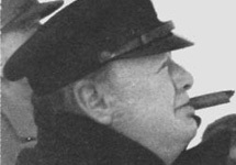 Уинстон Черчилль. Фото с сайта www.palme.nu