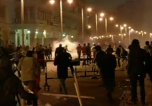 Беспорядки в Каире. Кадр ВВС