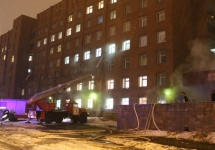 Пожар в Покровской Больнице. Фото МЧС