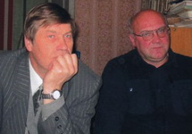 Евгений Афанасьев (слева) и Святослав Бобышев. Фото из семейного архива Афанасьевых