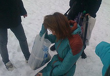 Избиение Дарьи Болиной. Фото: "Вконтакте"