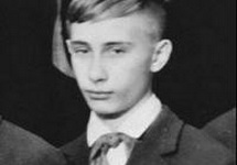 Владимир Путин в школьной форме. Архивное фото