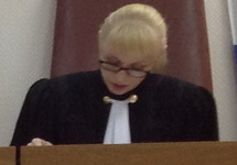 Судья Юлия Варанкина. Фото: memo.ru