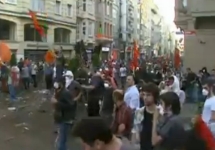 Протесты в Турции. Кадр "Аль-Джазиры"