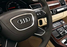 Интерьер Audi A8. Фото с официального сайта Audi