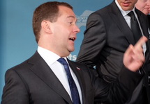 Дмитрий Медведев на заседании Совета стран Баренцева региона. Фото: bellona.ru