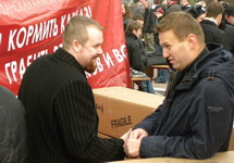 Дмитрий Демушкин и Алексей Навальный. Фото Татьяны Родионовой (jasonbourn.livejournal.com)