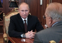 Владимир Путин и Виктор Садовничий. Фото пресс-службы Кремля