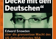 Фрагмент обложки Spiegel с интервью Эдварда Сноудена