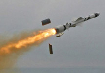 Российская противокорабельная ракета "Яхонт". Фото Haaretz