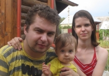 Андрей Ланских с семьей. Фото со страницы "Вконтакте"