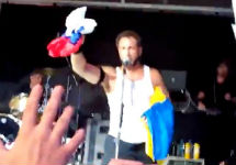 На концерте Bloodhound Gang в Одессе. Кадр видеоролика byMrWolf на YouTube
