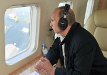 Владимир Путин в районе паводка. Фото пресс-службы Кремля