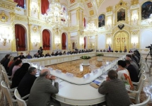 Заседание Совета по правам человека. Фото пресс-службы президента