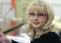 Татьяна Голикова. Фото пресс-службы правительства