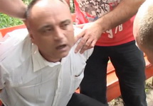 Допрос Николая Белякова после задержания. Кадр видео с youtube-канала КПП