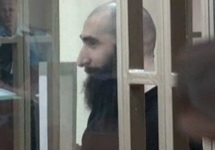 Али Тазиев (Магас) в зале суда. Кадр РИА "Новости"
